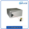 Laptop Size Movable Key Lock Hotel Room Safe Box